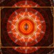 FRACTAL ART DESIGN GREETING CARD Mandala 16
